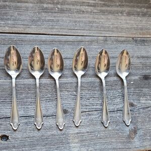 Vintage Community Silver Plated Spoons Georgian